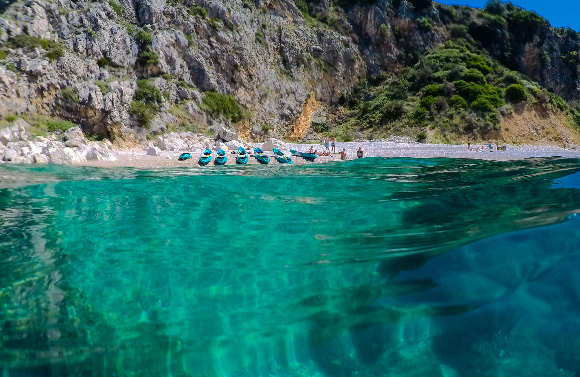 Water views in Croatia