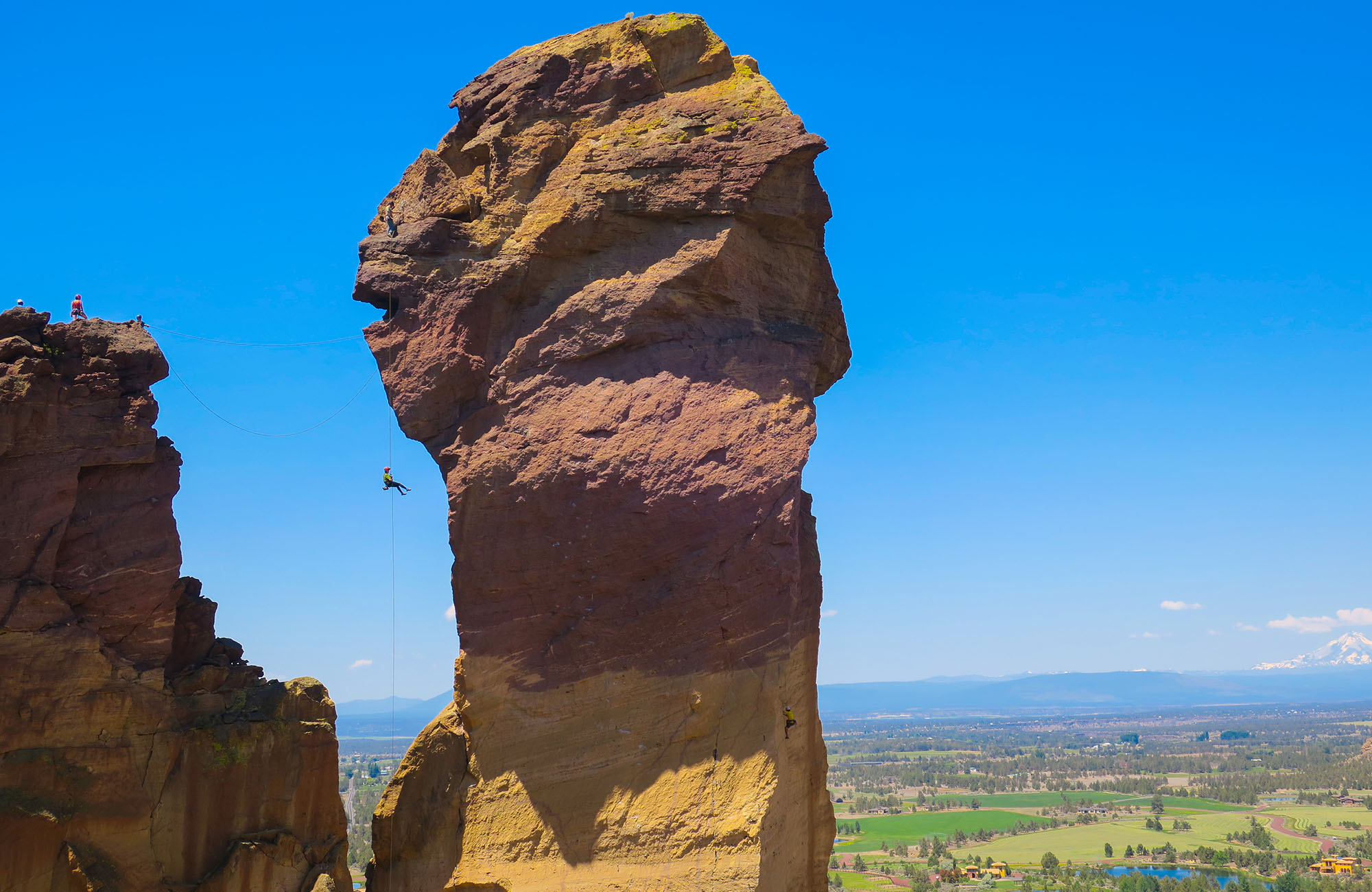 Climbing for teens this summer at Moondance